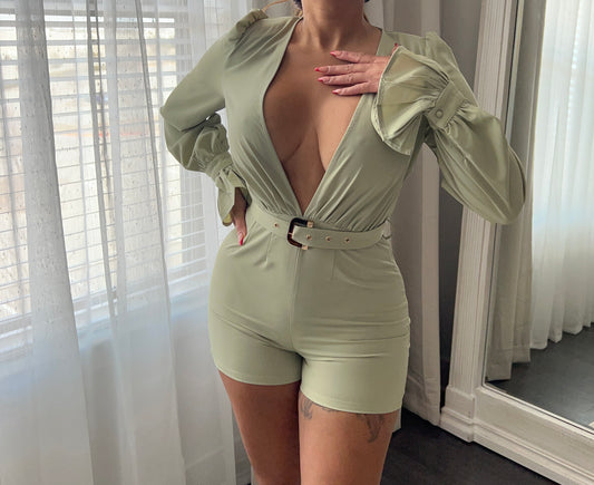 "SAGE" Romper