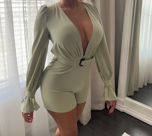 "SAGE" Romper