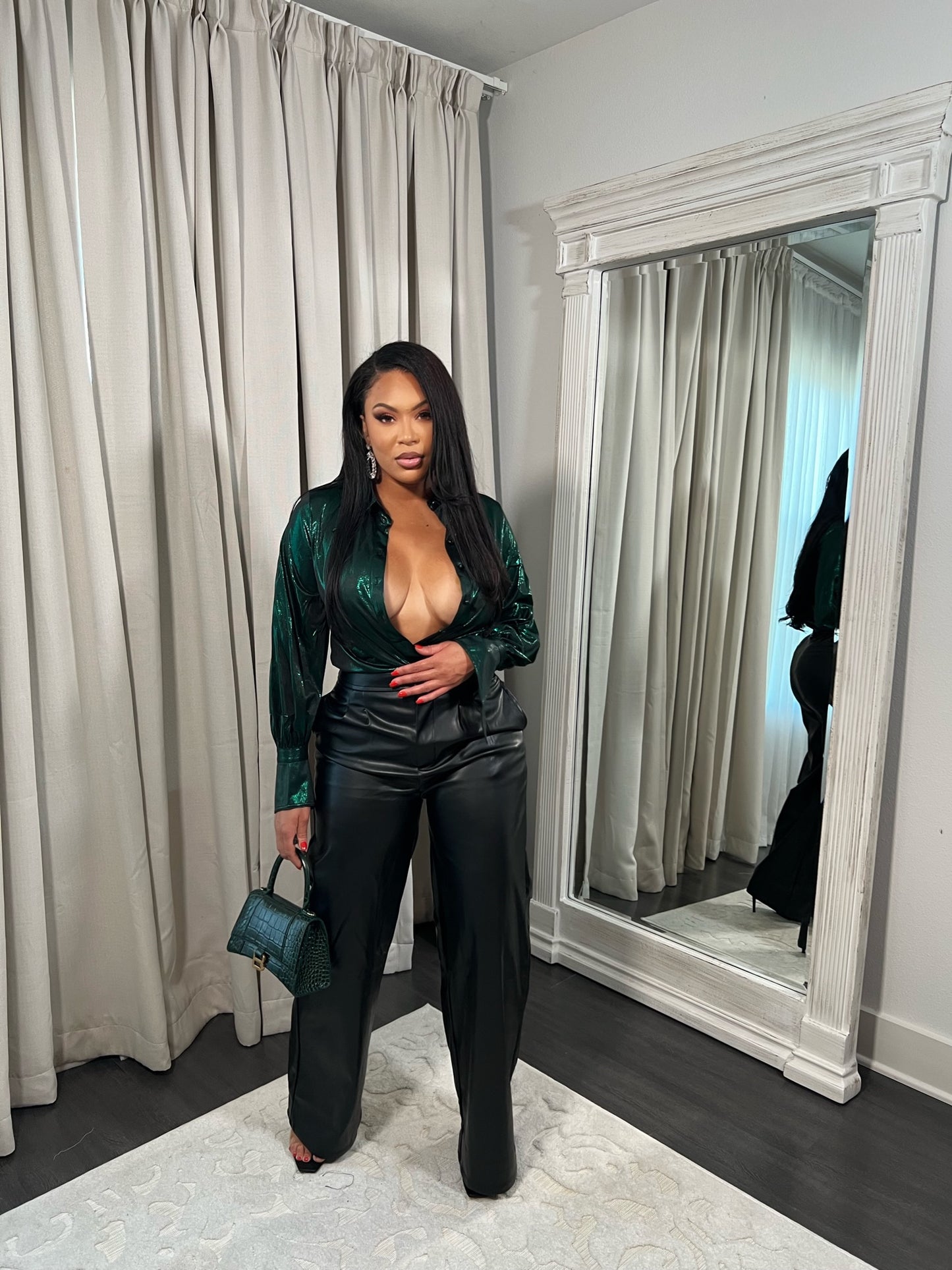 LEATHY - Vegan Leather Pants